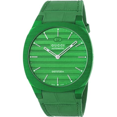 gucci 25h green|gucci 25h 34mm.